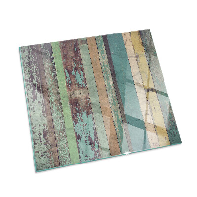 Čtvercové tvrzené sklo pod krbová kamna Desky v různých odstínech