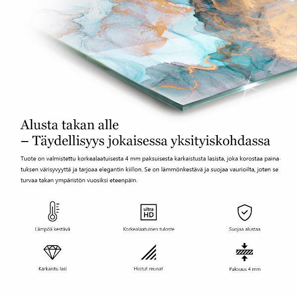 Čtvercové tvrzené sklo pod krbová kamna Barva: Šedohnědá