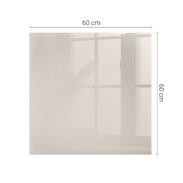 Čtvercové tvrzené sklo pod krbová kamna Barva Světle růžová