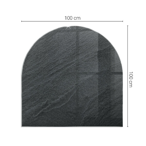 Nehořlavá podložka pod kamna Textura přírodního kamene