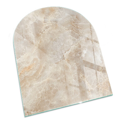 Nehořlavá podložka pod kamna Vzor z přírodního kamene