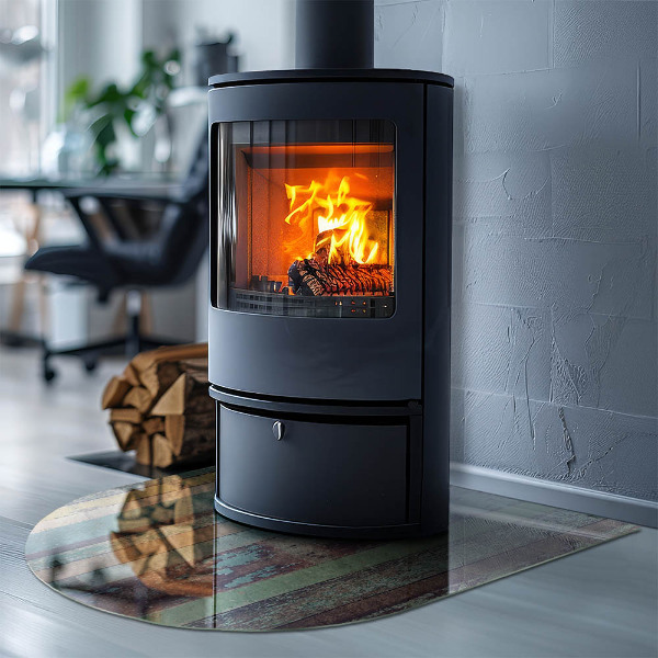 Nehořlavá podložka pod kamna Desky v různých odstínech