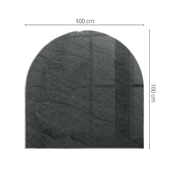 Nehořlavá podložka pod kamna Textura povrchu kamene