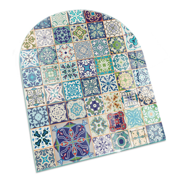 Nehořlavá podložka pod kamna Mozaikové vzory na dlaždicích