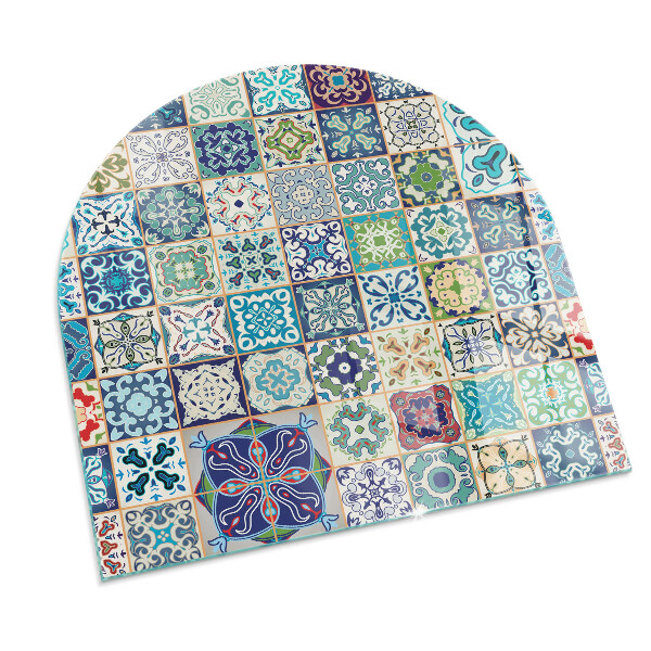 Nehořlavá podložka pod kamna Mozaikové vzory na dlaždicích