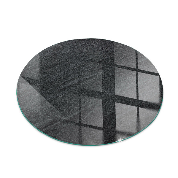 Kulaté sklo pod krbová kamna Textura přírodního kamene