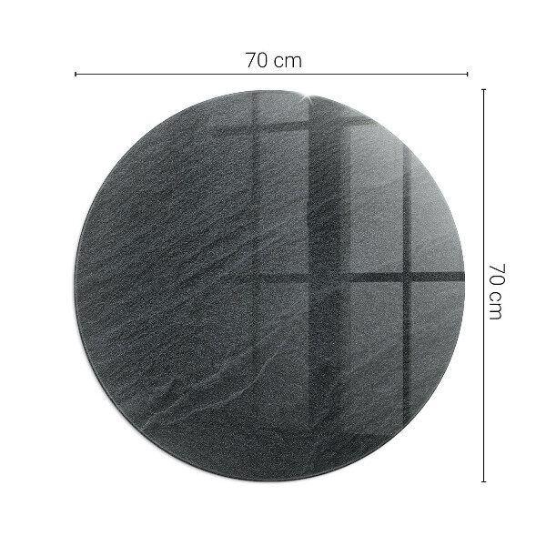 Kulaté sklo pod krbová kamna Textura přírodního kamene