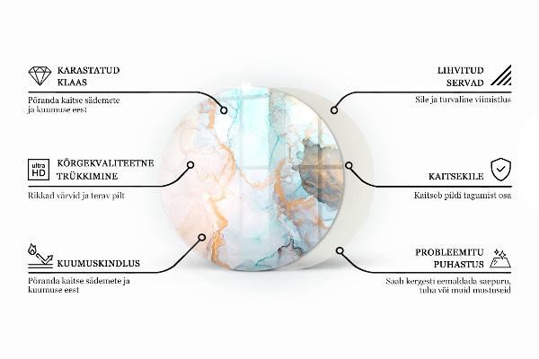 Kulaté sklo pod krbová kamna Geometrie se dřevem