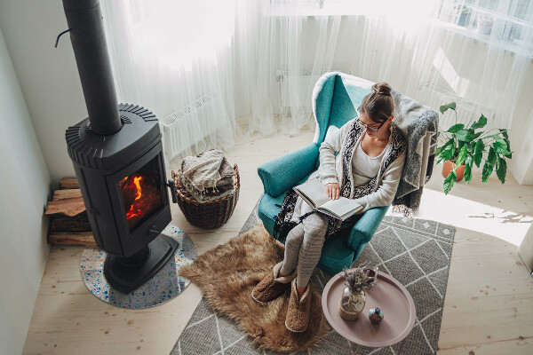 Kulaté sklo pod krbová kamna Abstraktní textura vzor