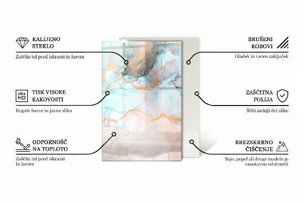 Obdélníkové sklo před krb Trojrozměrná geometrie