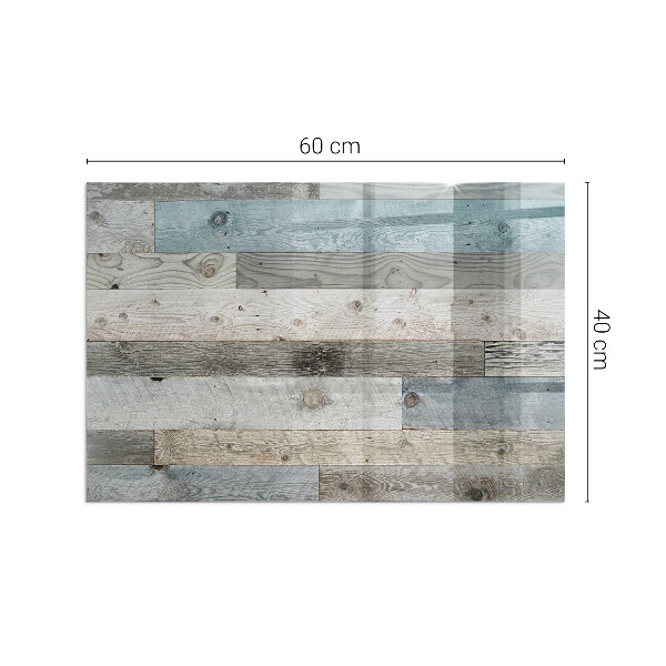 Obdélníkové tvrzené sklo pod krbová kamna Desky v různých odstínech