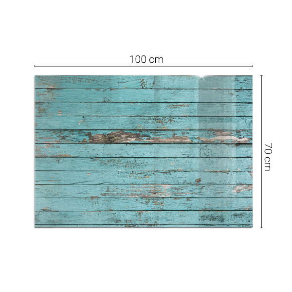 Obdélníkové sklo před krb Rustikální styl prken