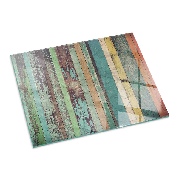 Obdélníkové tvrzené sklo pod krbová kamna Desky v různých odstínech