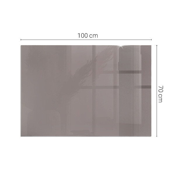 Obdélníkové sklo před krb Barva béžová