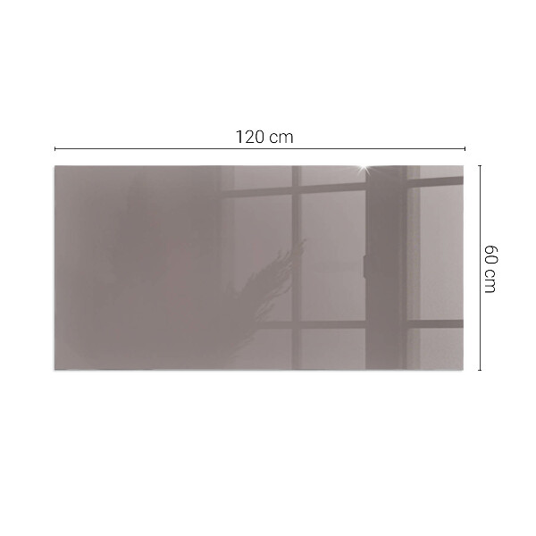 Obdélníkové sklo před krb Barva béžová