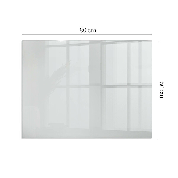 Obdélníkové sklo před krb Barva šedá