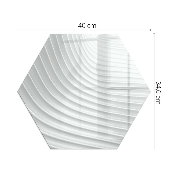 Podložka před krb Vlny jemných linií