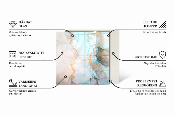 Podložka před krb Abstraktní organický vzor