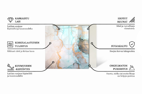 Podložka před krb Textura dřevěných desek
