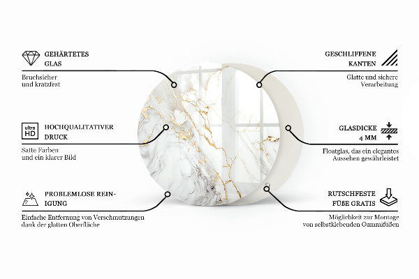 Pracovní deska Mozaikové vzory s ornamenty