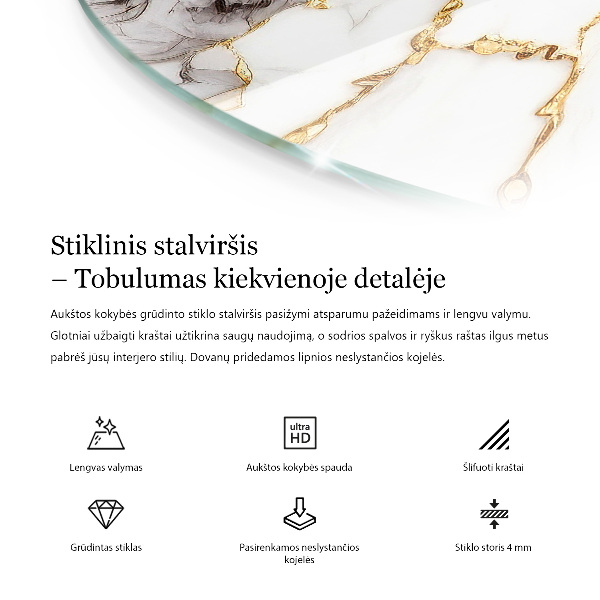 Pracovní deska Vzor inspirovaný dřevem