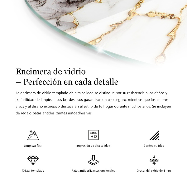 Pracovní deska Mramorový motiv v přírodě