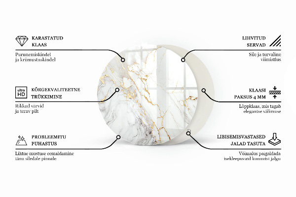 Pracovní deska Desky v přírodním stylu