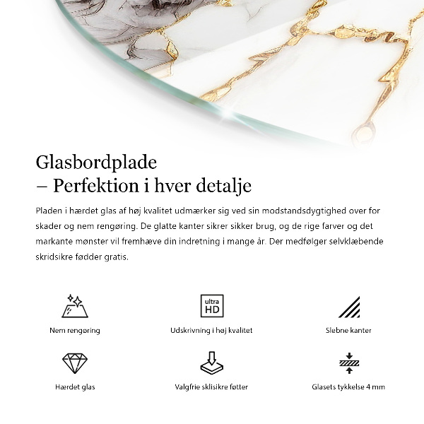 Pracovní deska Mramorový design na povrchu