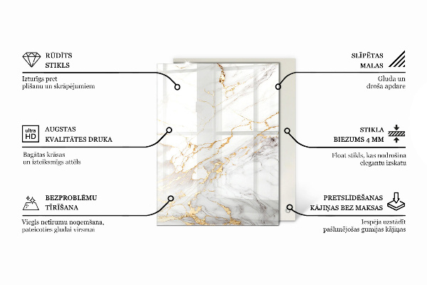 Stolová deska Stylový dřevěný motiv