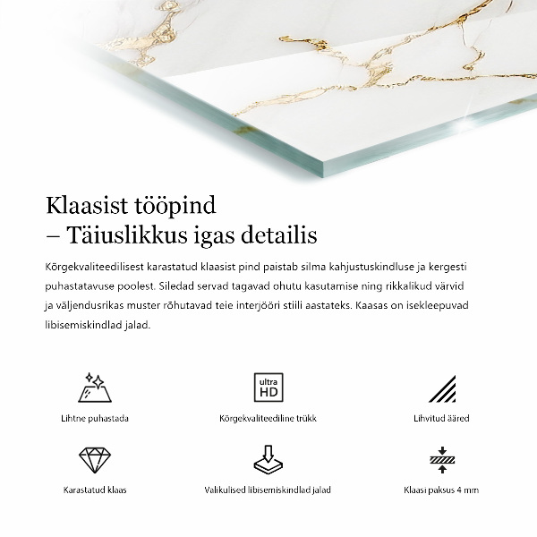 Stolová deska Vzor dřevěných panelů