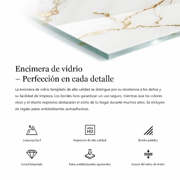 Stolová deska Hladký černý styl