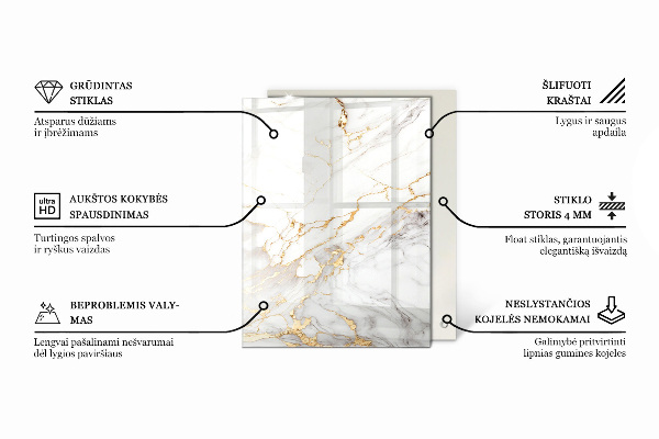 Stolová deska Ozdoby ve stylu mozaiky