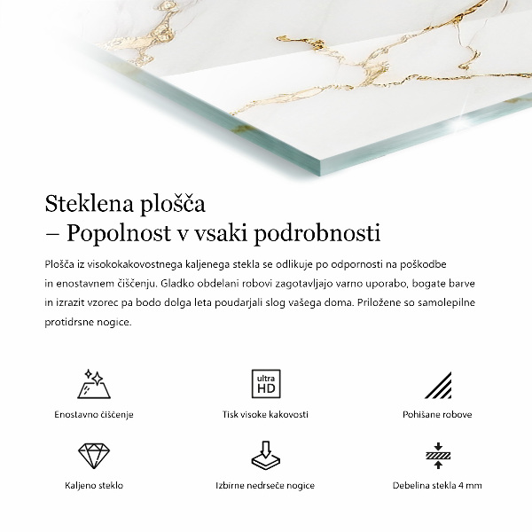 Stolová deska Vzor z přírodního kamene