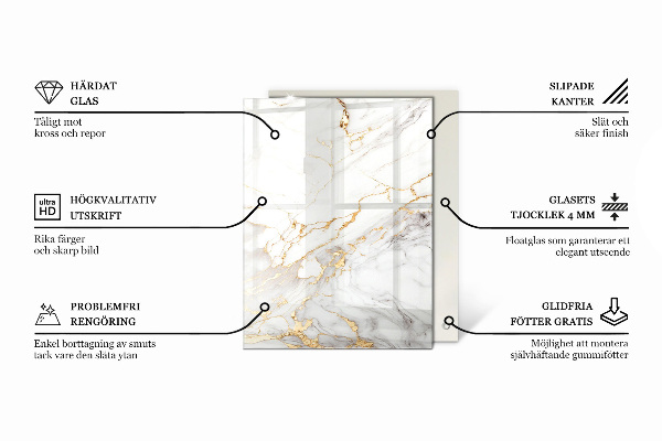Stolová deska Vzor přírodního dřeva a pryskyřice