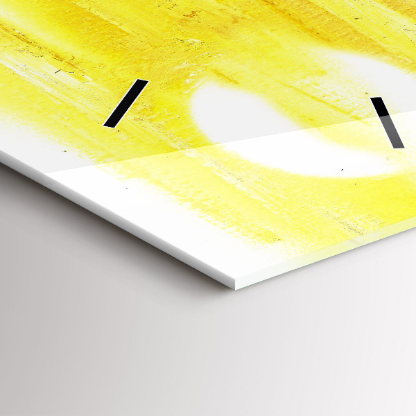 Vertikální skleněné hodiny Benátský most Rialto