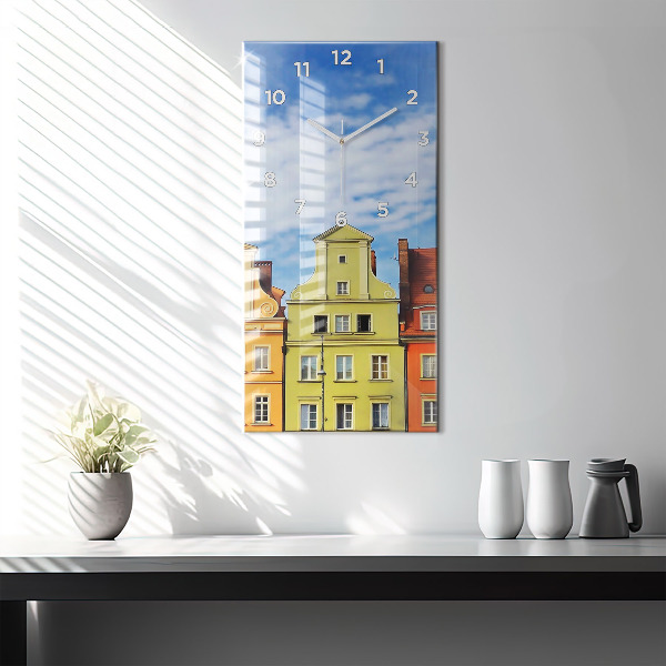Vertikální skleněné hodiny Vratislav - Staré město