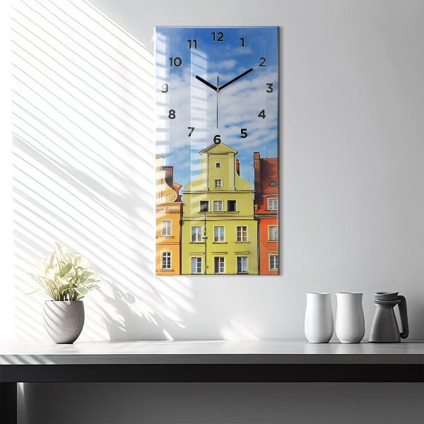 Vertikální skleněné hodiny Vratislav - Staré město