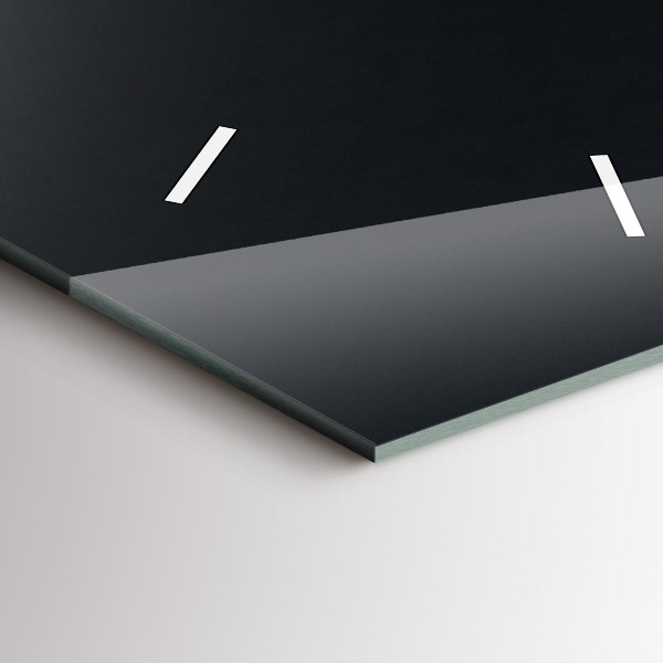 Vertikální skleněné hodiny Kávová zrna