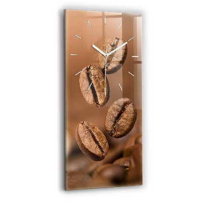 Vertikální nástěnné hodiny Abstraktní barvy