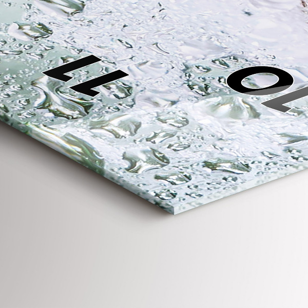 Vertikální nástěnné hodiny Hrnek piva