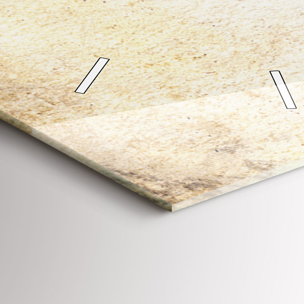 Vertikální skleněné hodiny Abstraktní portrét ženy