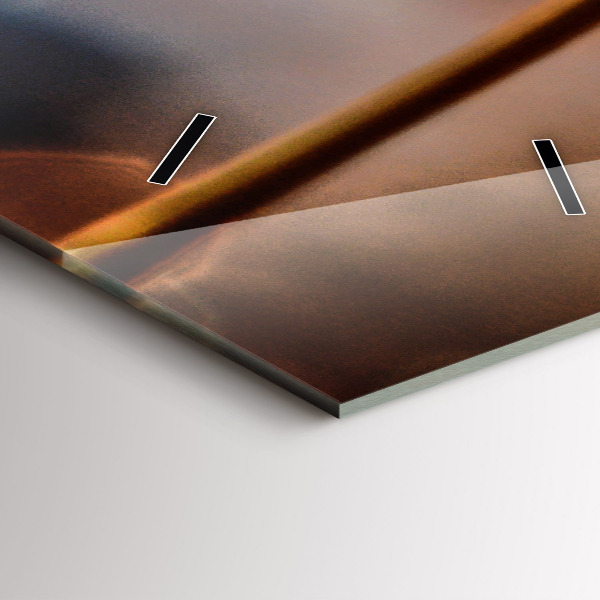 Vertikální skleněné hodiny Foukač s rosou