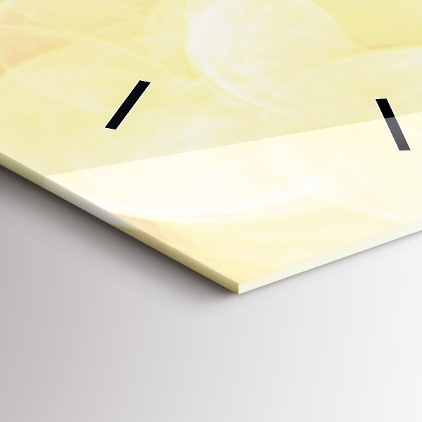 Vertikální skleněné hodiny Táborník na pláži