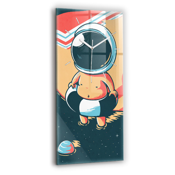 Vertikální skleněné hodiny Dětská představivost