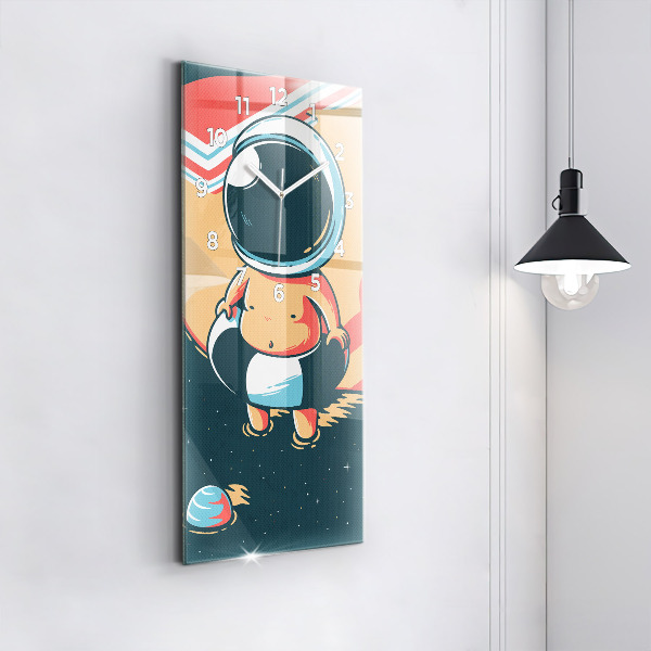 Vertikální skleněné hodiny Dětská představivost