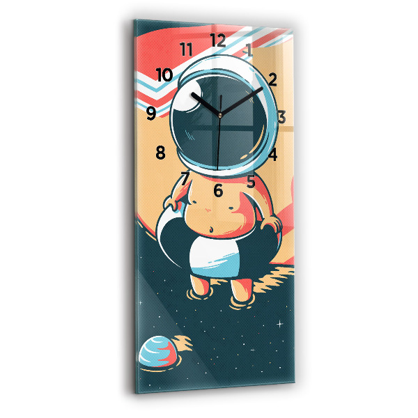 Vertikální skleněné hodiny Dětská představivost