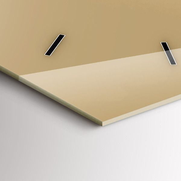 Vertikální skleněné hodiny Sova - znamení moudrosti