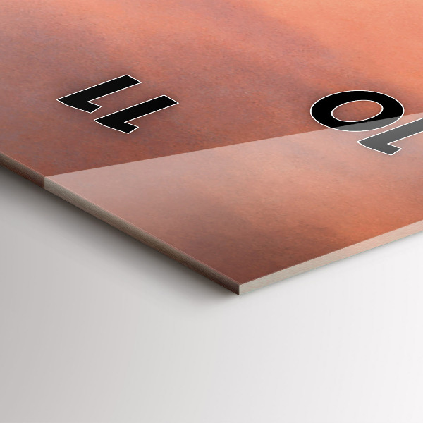 Vertikální skleněné hodiny Shermanovo pobřeží