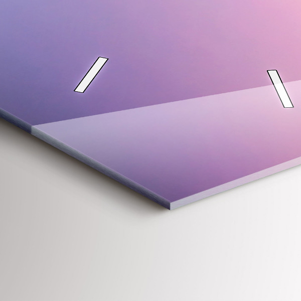 Vertikální skleněné hodiny Západ slunce na Maledivách