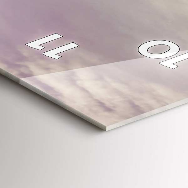 Vertikální skleněné hodiny Historické auto